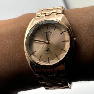 Retro Gold Beverly Hills Polo Club Watch